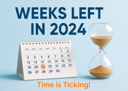 how many weeks left in 2024